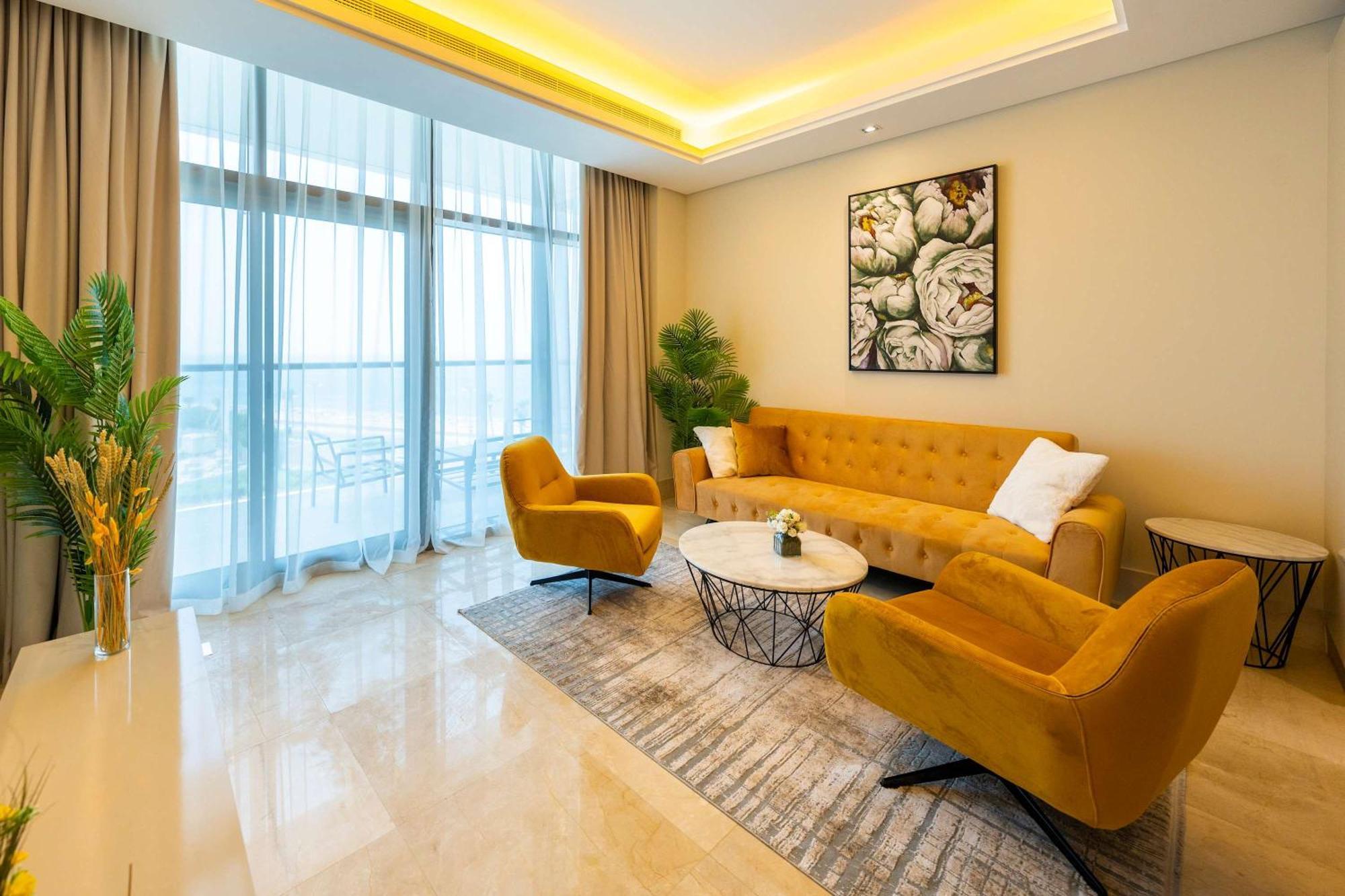 Spacious Beachfront 2 Bedroom Apartment - The 8 Dubai Eksteriør bilde